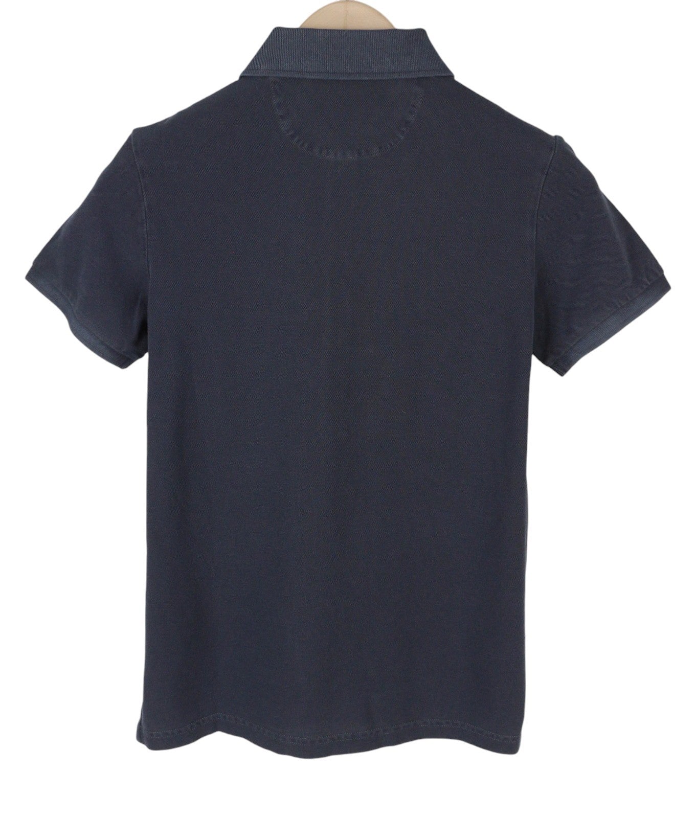 GANT Sunfaded SS Polo Pique Women T-Shirt S Blue Logo Polo Casual Top