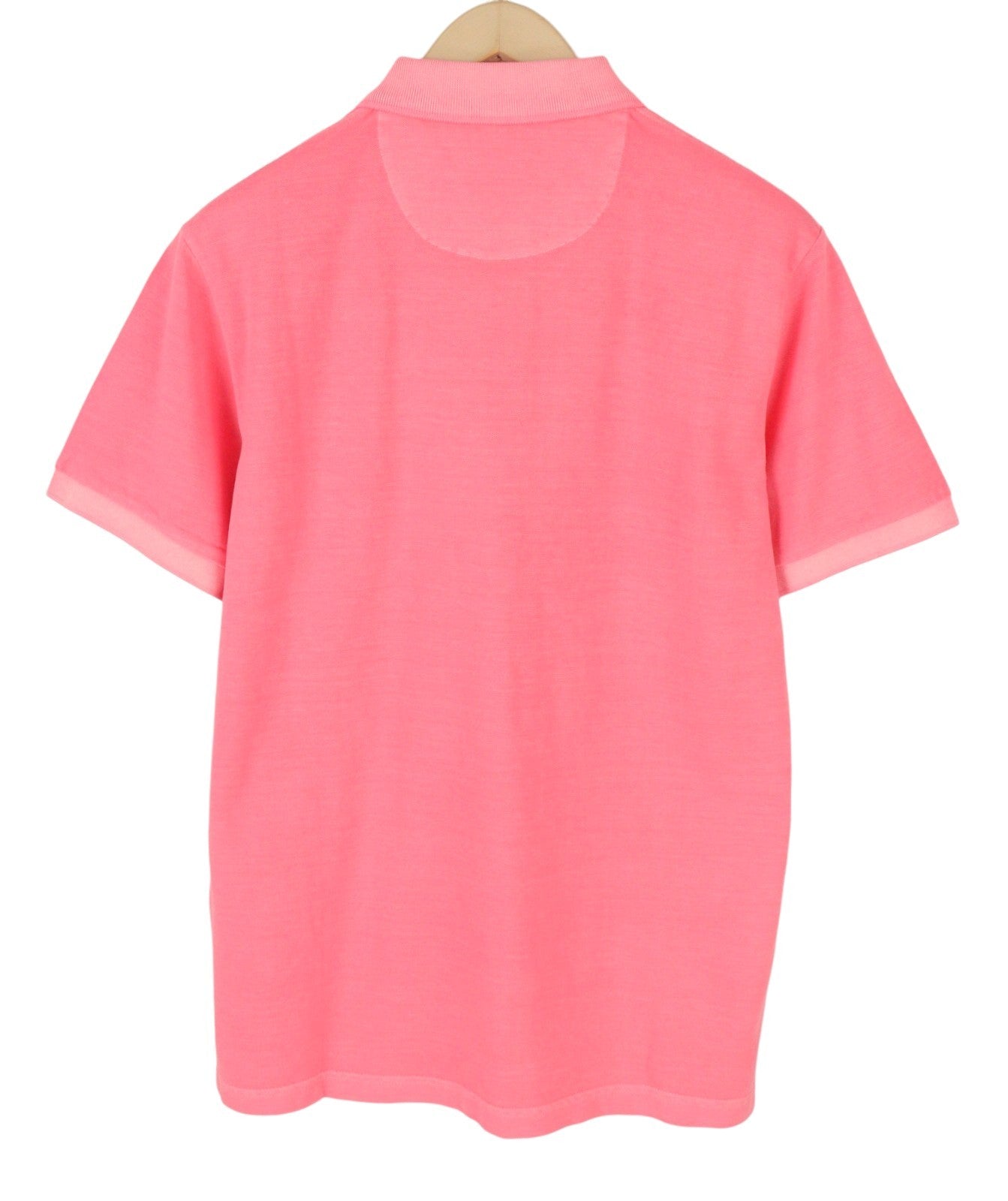 GANT Sunbleached Pique SS Rugger Men Polos M Pink Faded Polo Casual Top