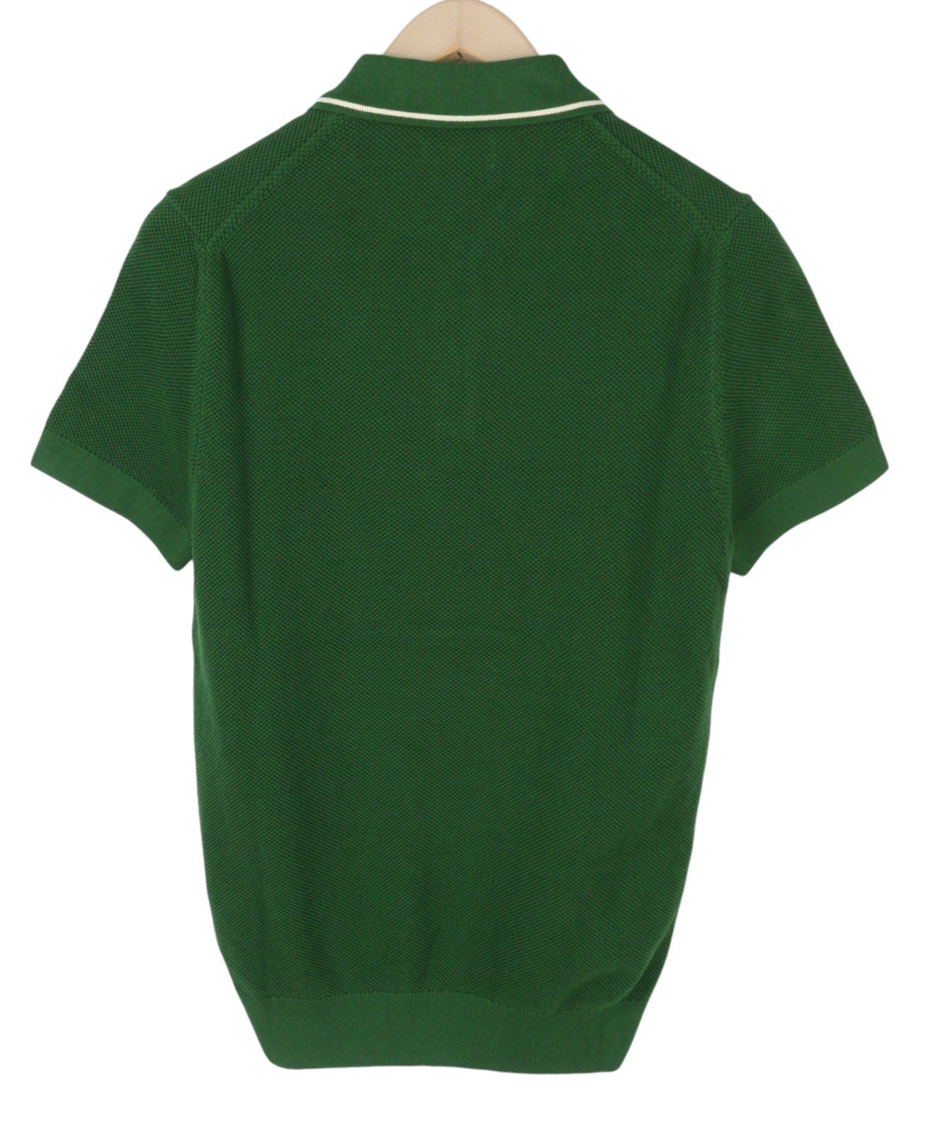 GANT SS Pique Texture Men Polos S Green Organic Polo Casual Shirt
