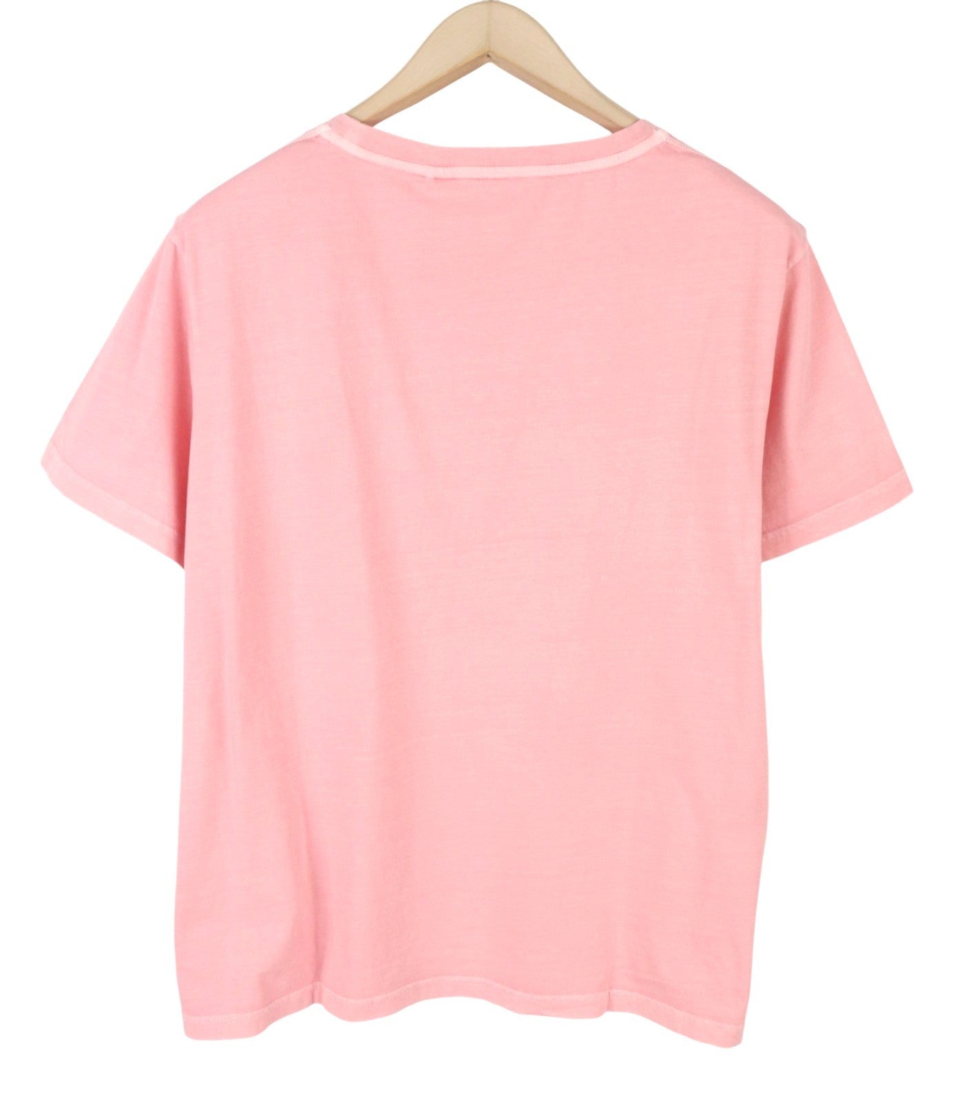 GANT Sunfaded C-Neck SS Men T-Shirt 2XL Pink Cotton Casual Crew Tee