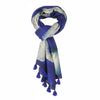 Blue Cotton Scarf