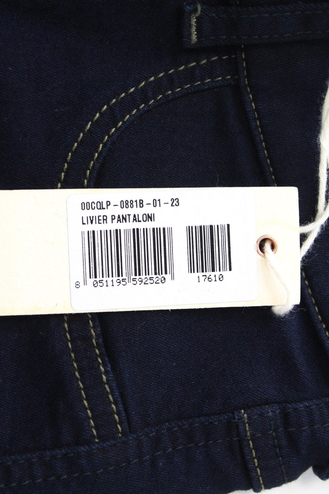 DIESEL Livier 0881B Women Jeans W23 Super Slim Fit Blue Jegging Stretch