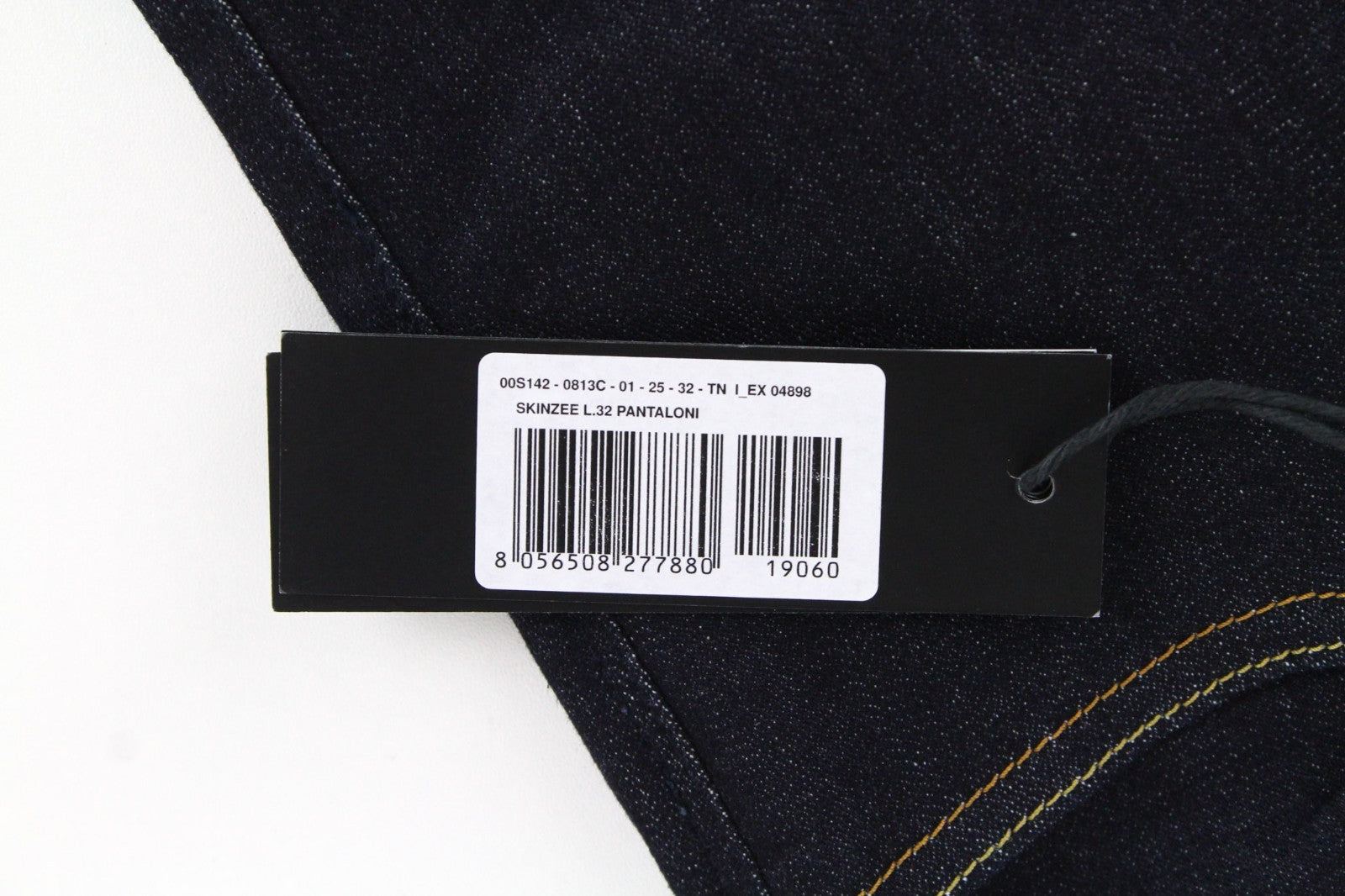 DIESEL Skinzee 0813C Women Jeans W25/L32 Mid Blue Stretch Super Slim Skinny