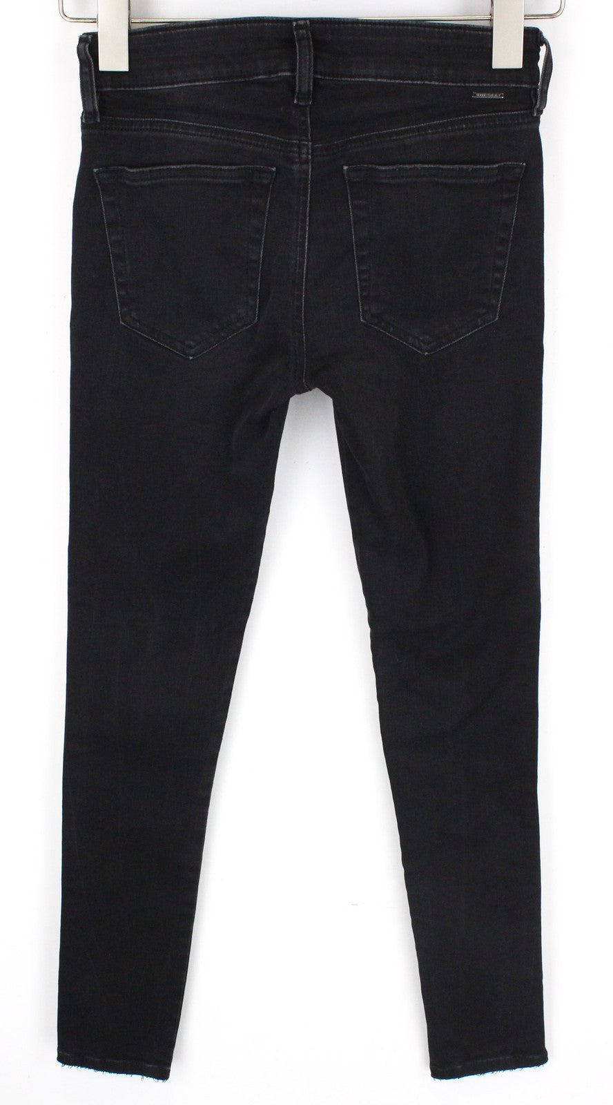 DIESEL Slandy-Low 069BU Women Jeans W24/L30 Grey Super Slim Skinny Cut Stretch