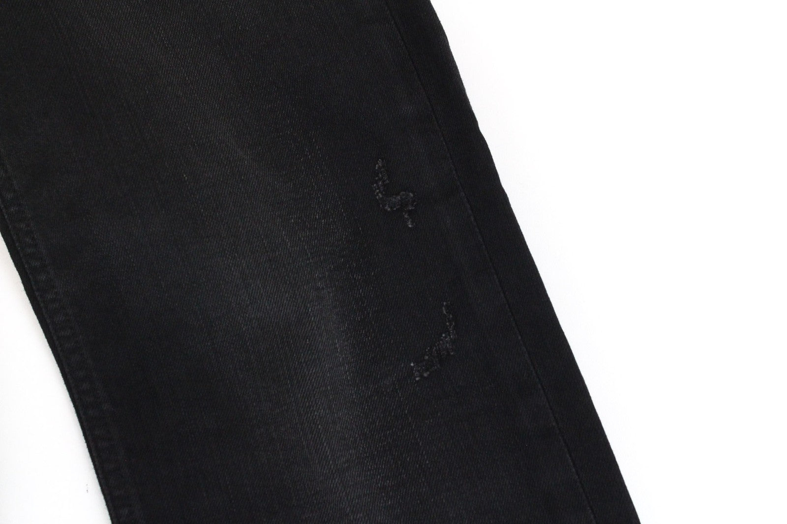 DIESEL Aryel 069JD Women Jeans W24/L32 Black Regular Straight Stretch Buttoned