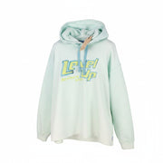 SCOTCH & SODA Men Hoodie L Blue Garment Dye Pattern Relaxed Fit Pull On