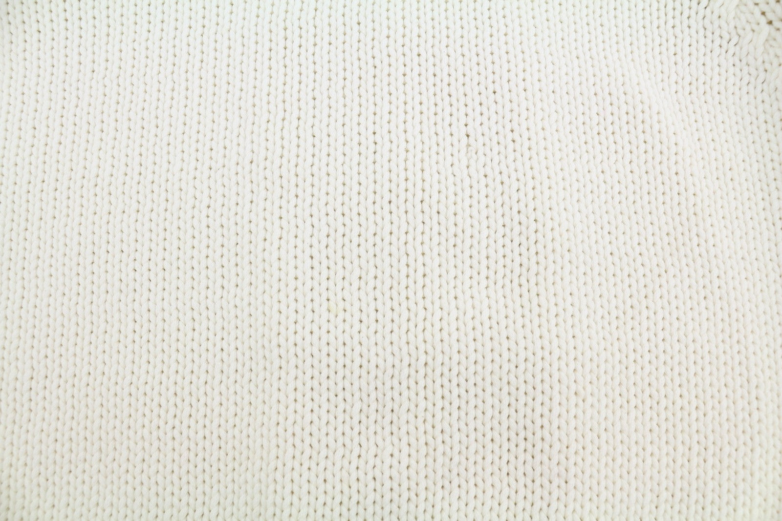 SCOTCH & SODA Men Jumper M White Oversized Cable Knit V-Neck Pull On