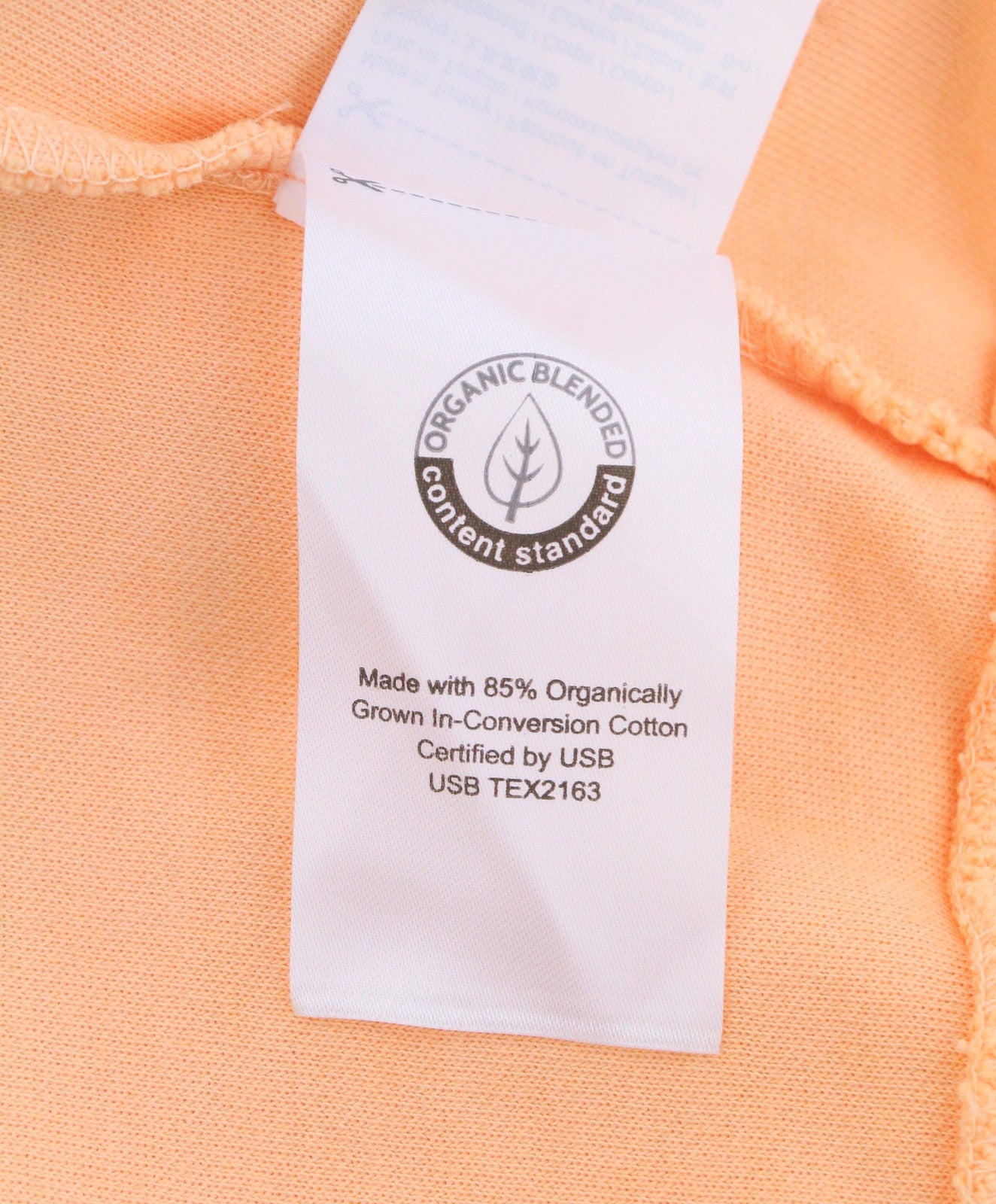 SCOTCH & SODA Men Sweatshirt L Orange Punch Garment Dyed Crew Neck Pull On