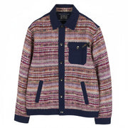 SCOTCH & SODA Men Jacket M Colourful Embroidered Button Up Lightweight