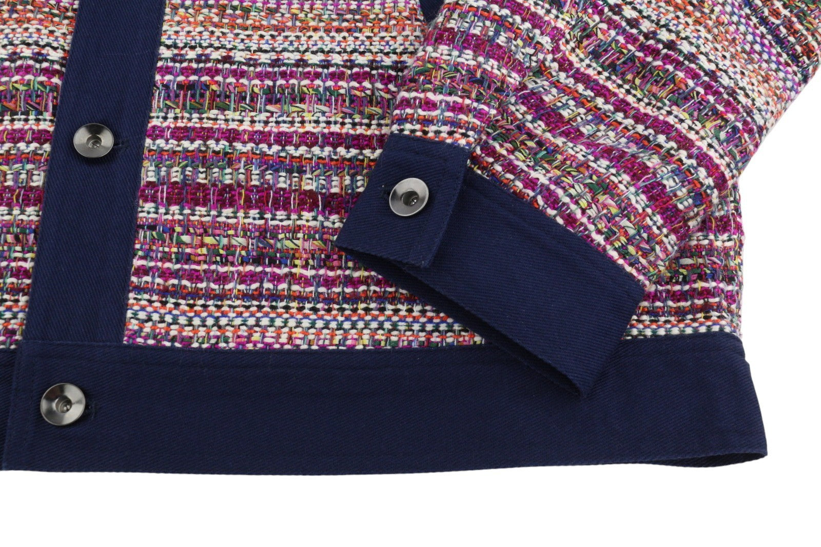 SCOTCH & SODA Men Jacket M Colourful Embroidered Button Up Lightweight