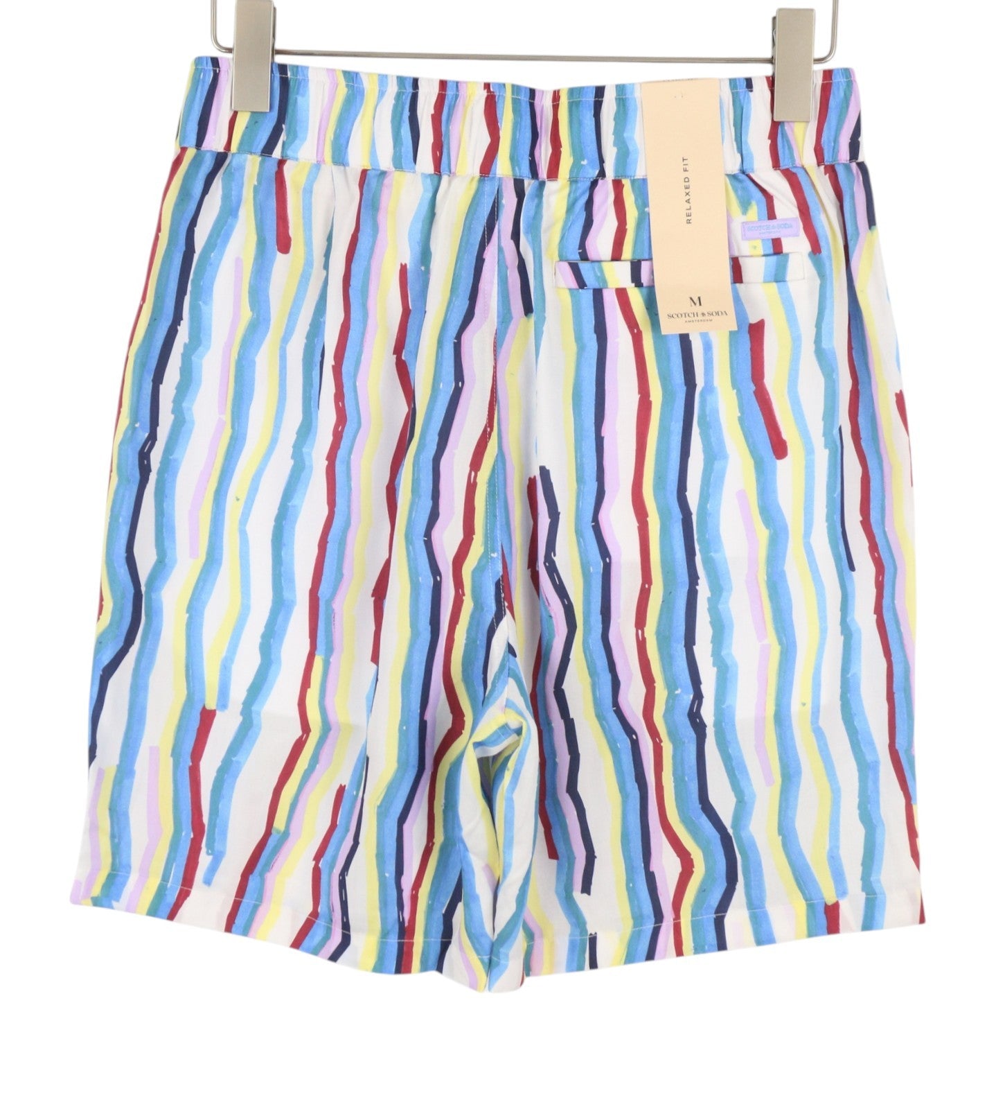 SCOTCH & SODA Men Set M Colourful Pattern Tencel Short Sleeve Relaxed Fit 2in1