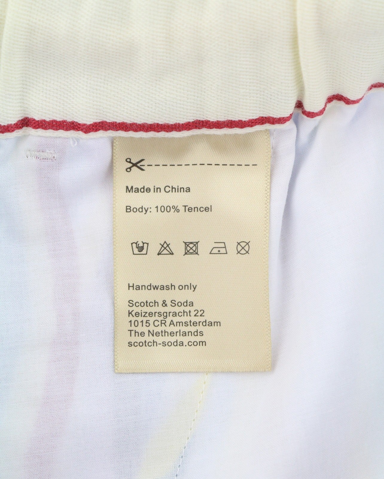 SCOTCH & SODA Men Set M Colourful Pattern Tencel Short Sleeve Relaxed Fit 2in1