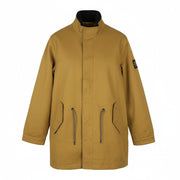 SCOTCH & SODA Atelier Men's Jacket M Brown Peacoat Drawstring Double Collar