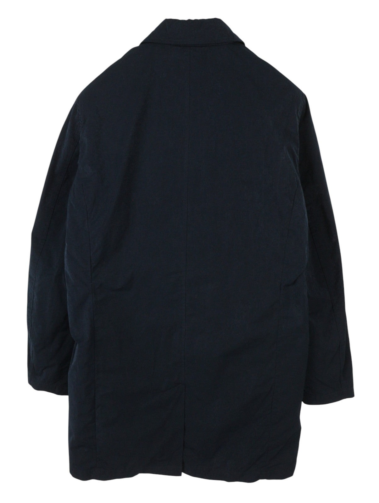 SCOTCH & SODA Men's Jacket M Navy Light Mid Parka Removable Lining 2in1