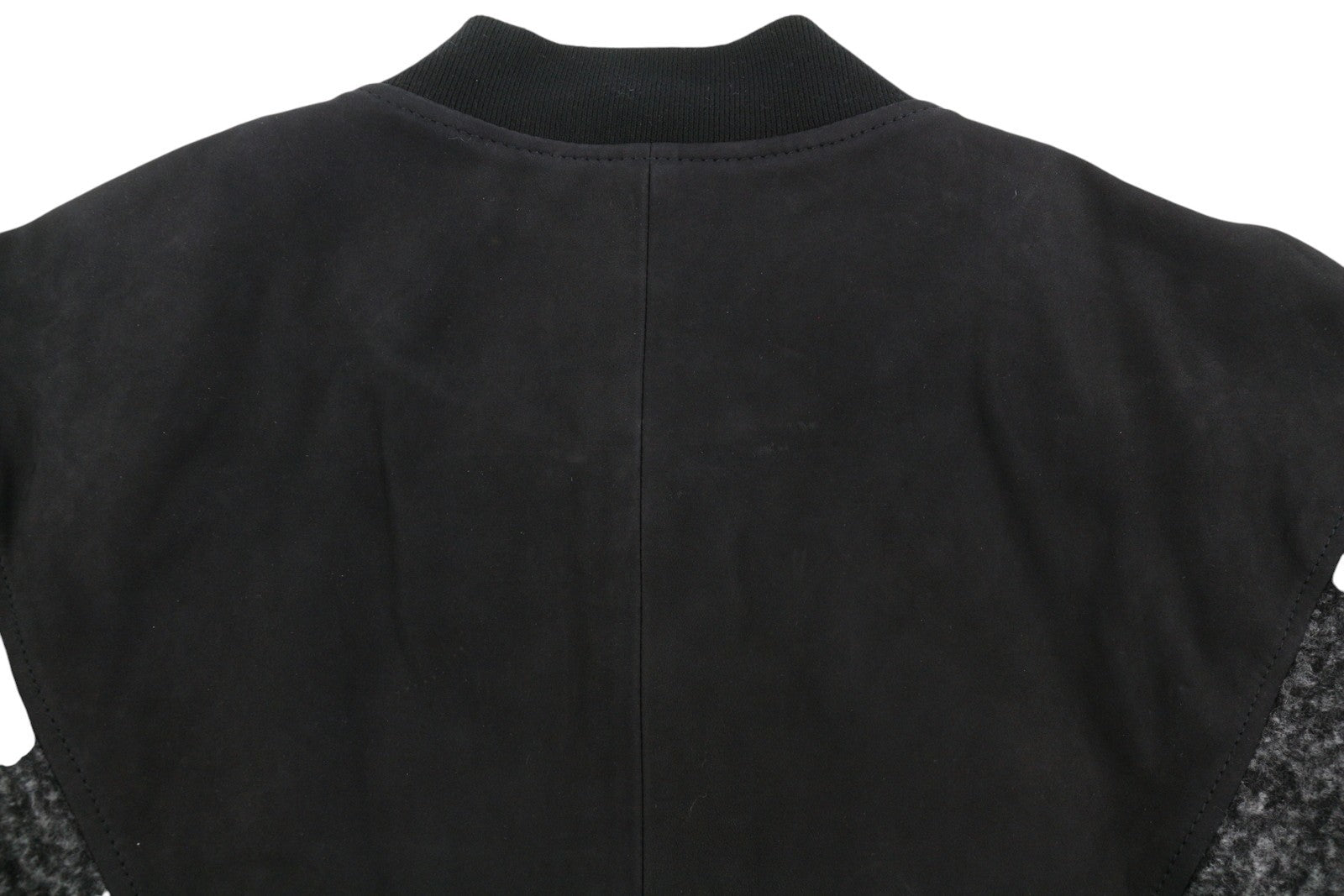 SCOTCH & SODA Men's Jacket L Black Genuine Leather Light Bomber Coat RRP379