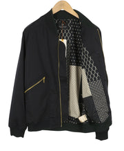 SCOTCH & SODA Men Jacket L Black Full Zip Lightweight Bomber