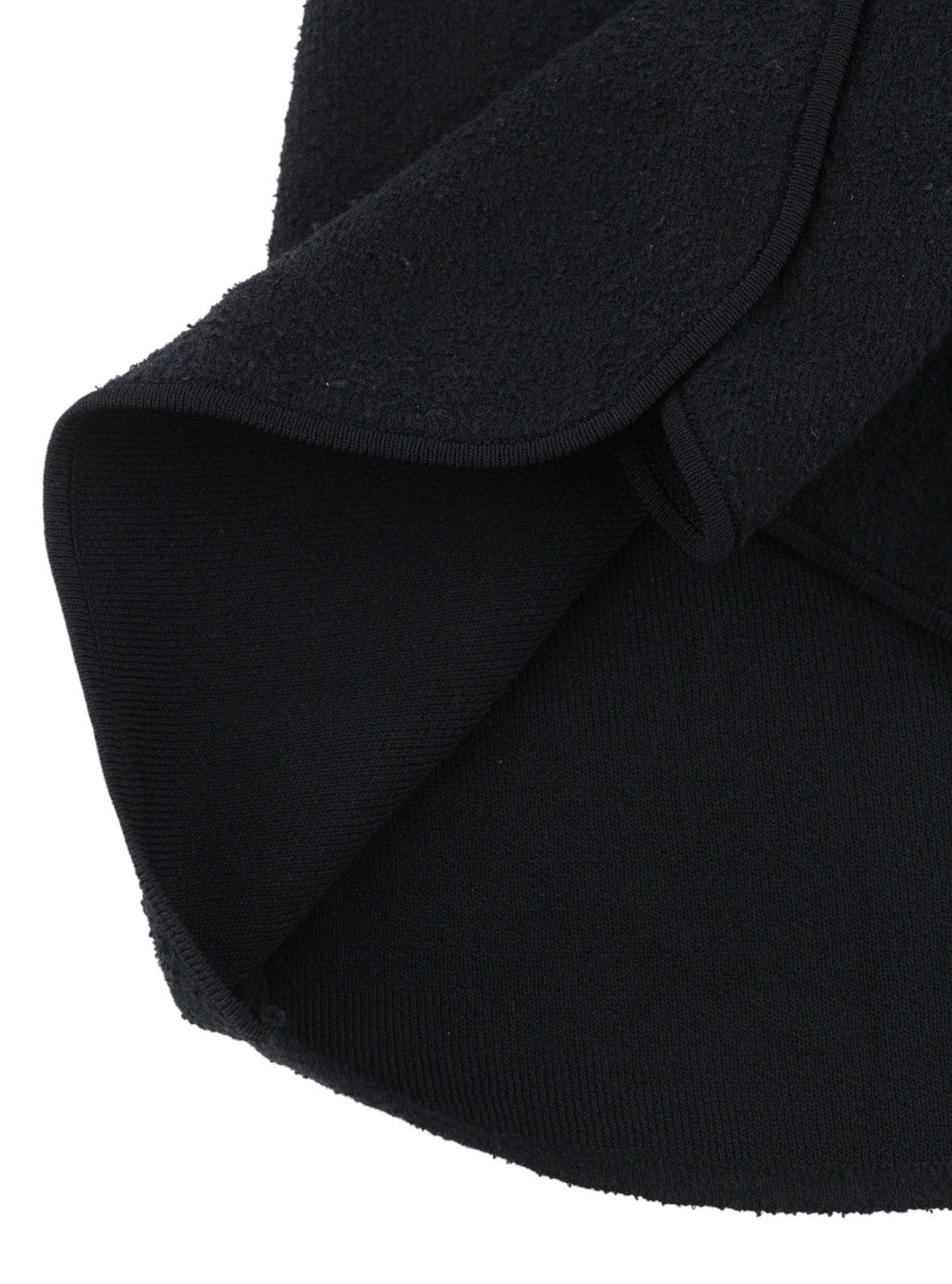 CLAUDIE PIERLOT Manue Women's Skirt 1 S Black Knit Gold Buttons RRP165
