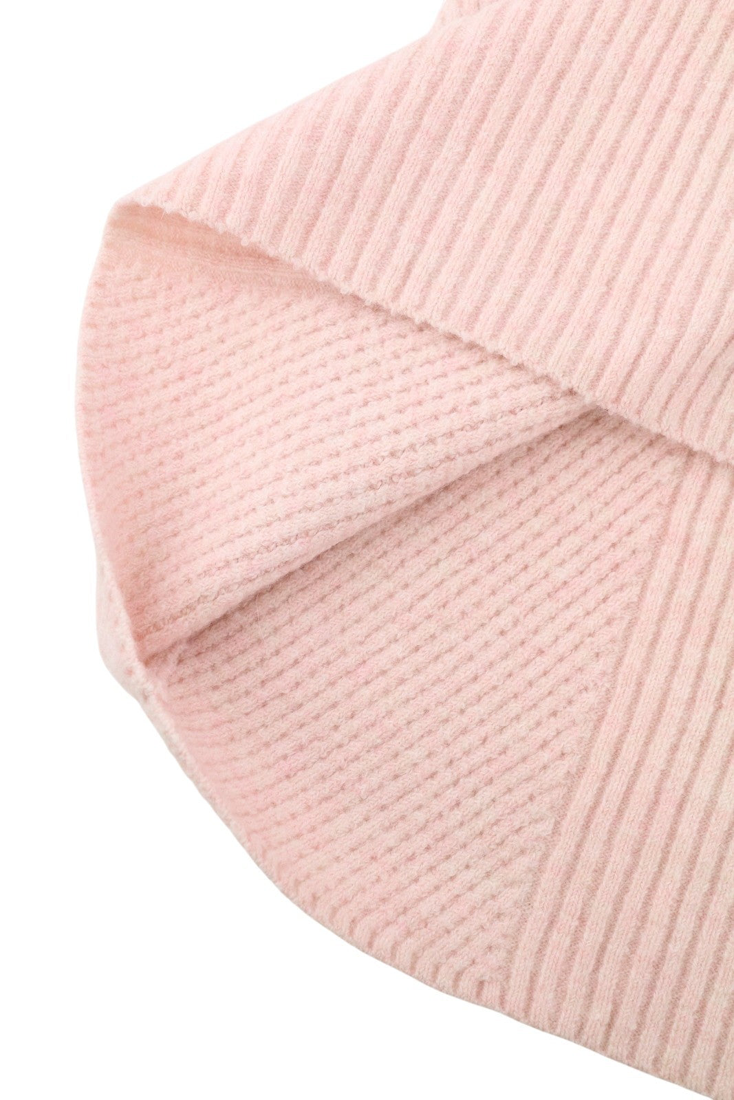MAJE Jandana Women's Skirt 40 L Pink Wool Alpaca Stretch Knit Midi RRP345