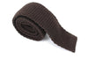 Brown Wool Tie