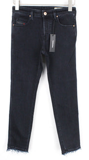 DIESEL Babhila 084NX Women Jeans W25/L30 Slim-Skinny Fit Cotton Stretch Blue