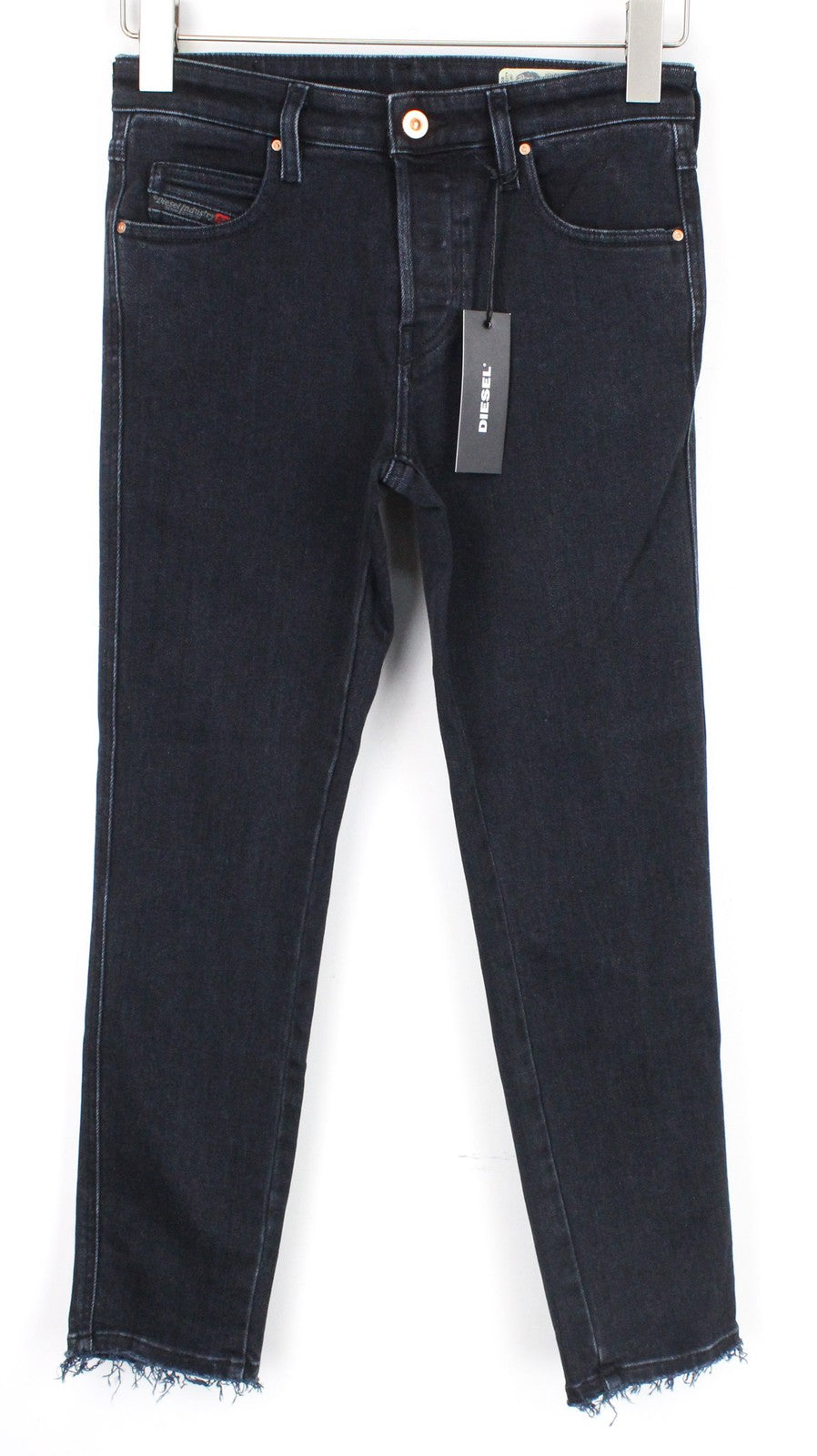 DIESEL Babhila 084NX Women Jeans W25/L30 Slim-Skinny Fit Cotton Stretch Blue