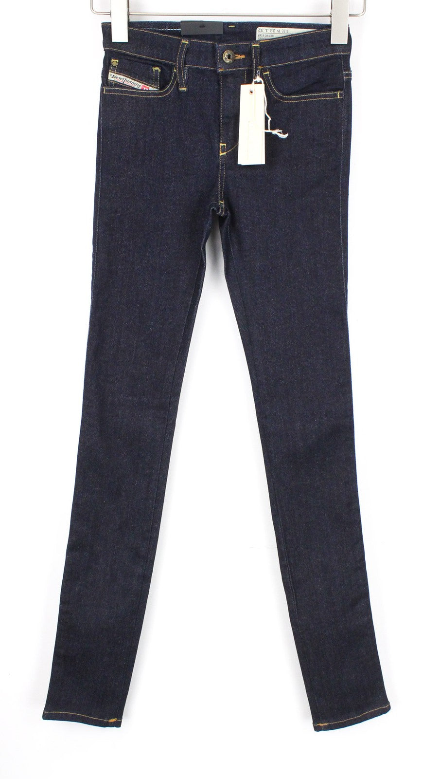 DIESEL Skinzee 0813C Women Jeans W23/L32 Blue Stretch Super Slim Skinny Fitted