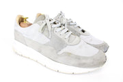 SUITSUPPLY Men Sneakers EU43 Light Grey Trainers Low-Top Leather Vibram Lace Up