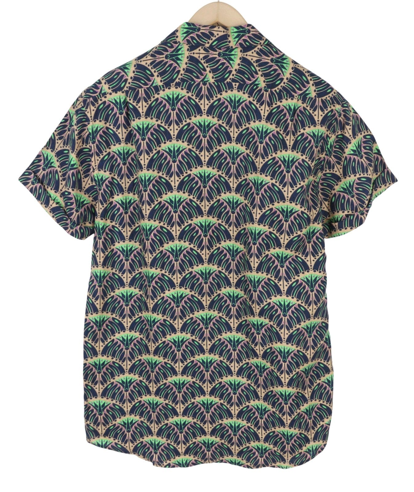 SCOTCH & SODA Men Shirt M Multicolour Pocket Casual Short Sleeve Top