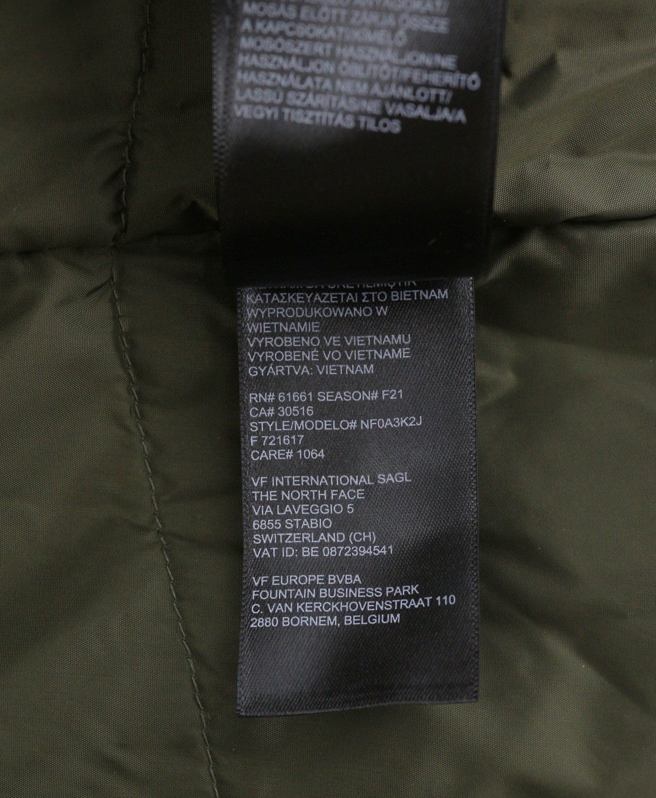 THE NORTH FACE Inlux Insulated Women Jacket XS Green Dryvent Hooded Raincoat