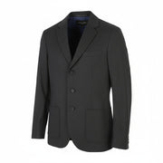 SCOTCH & SODA Men Blazer S Graphite Grey Melange Notch Half Lined Jacket