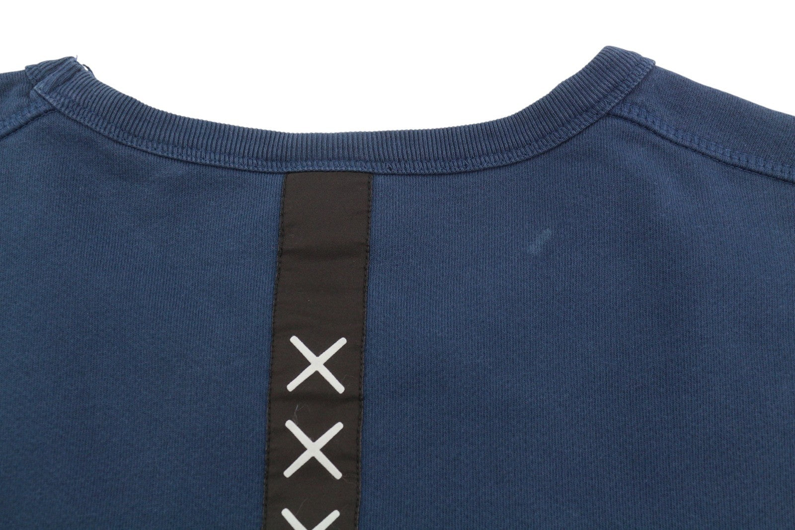 SCOTCH & SODA Men Sweatshirt L Dark Blue Crew Neck Long Sleeve Pull On