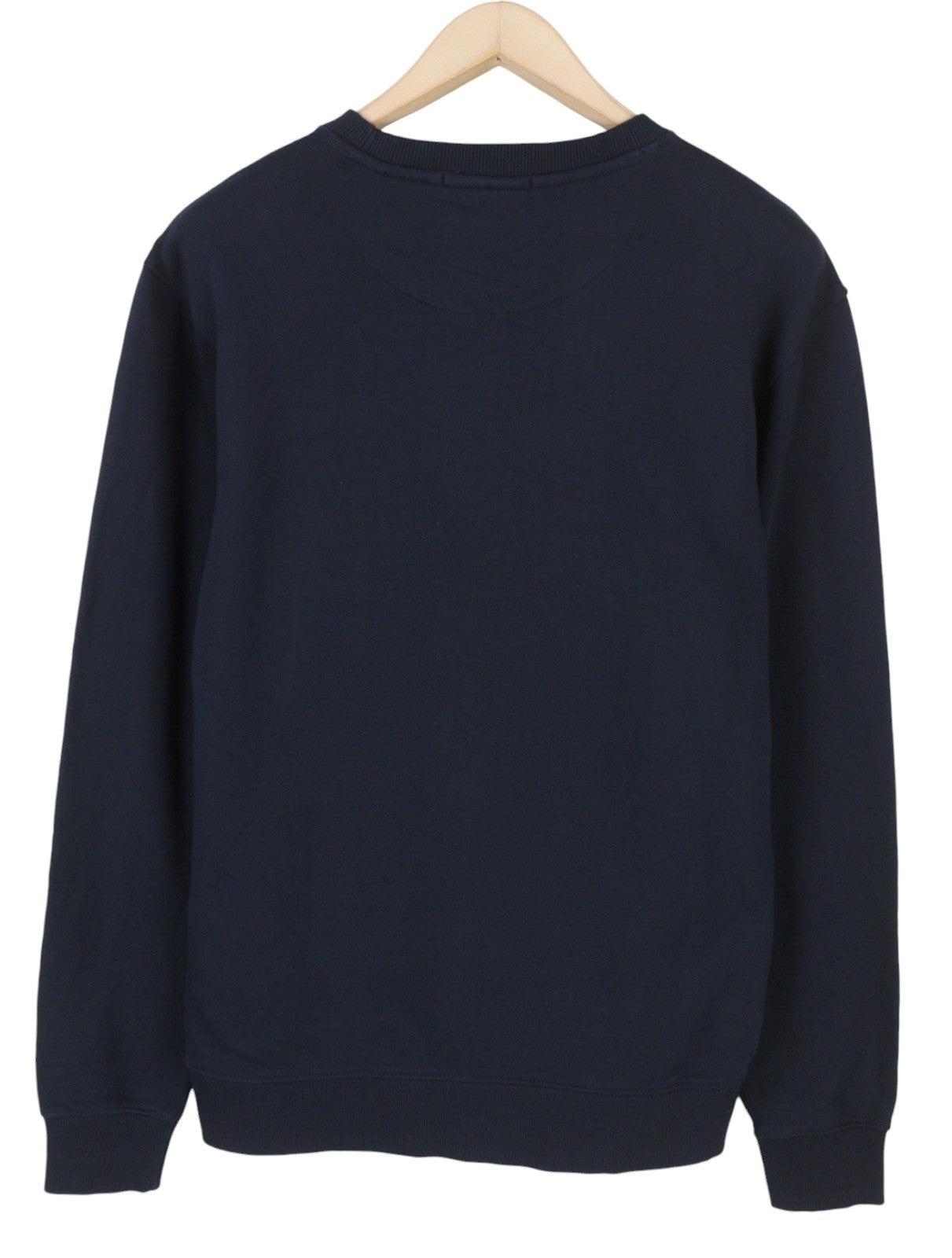 SCOTCH & SODA Men Sweatshirt M Navy Crew Neck Long Sleeve Pull On