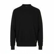 SCOTCH & SODA Men Jumper L Black Tight Knit Mock Neck Soft 22 Serie