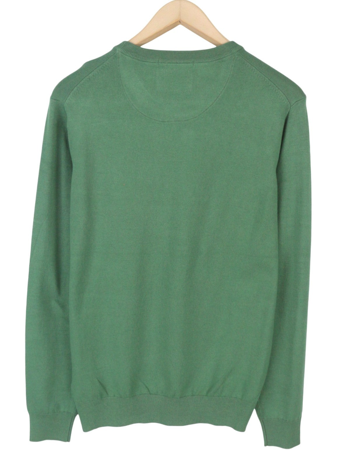 SCOTCH & SODA Men Jumper M Green Crew Neck Tight Knit Pull On