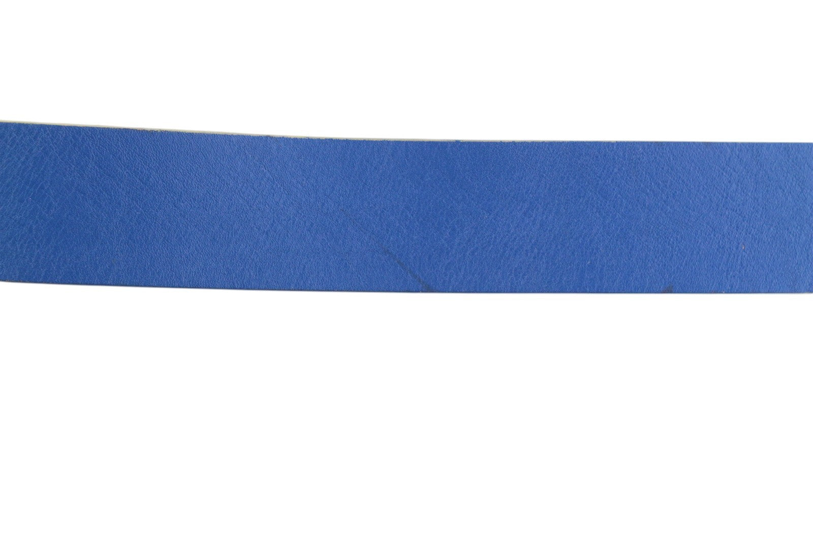 SCOTCH & SODA Men Belt 119 CM Blue Leather Dark Tone Buckle Unisex