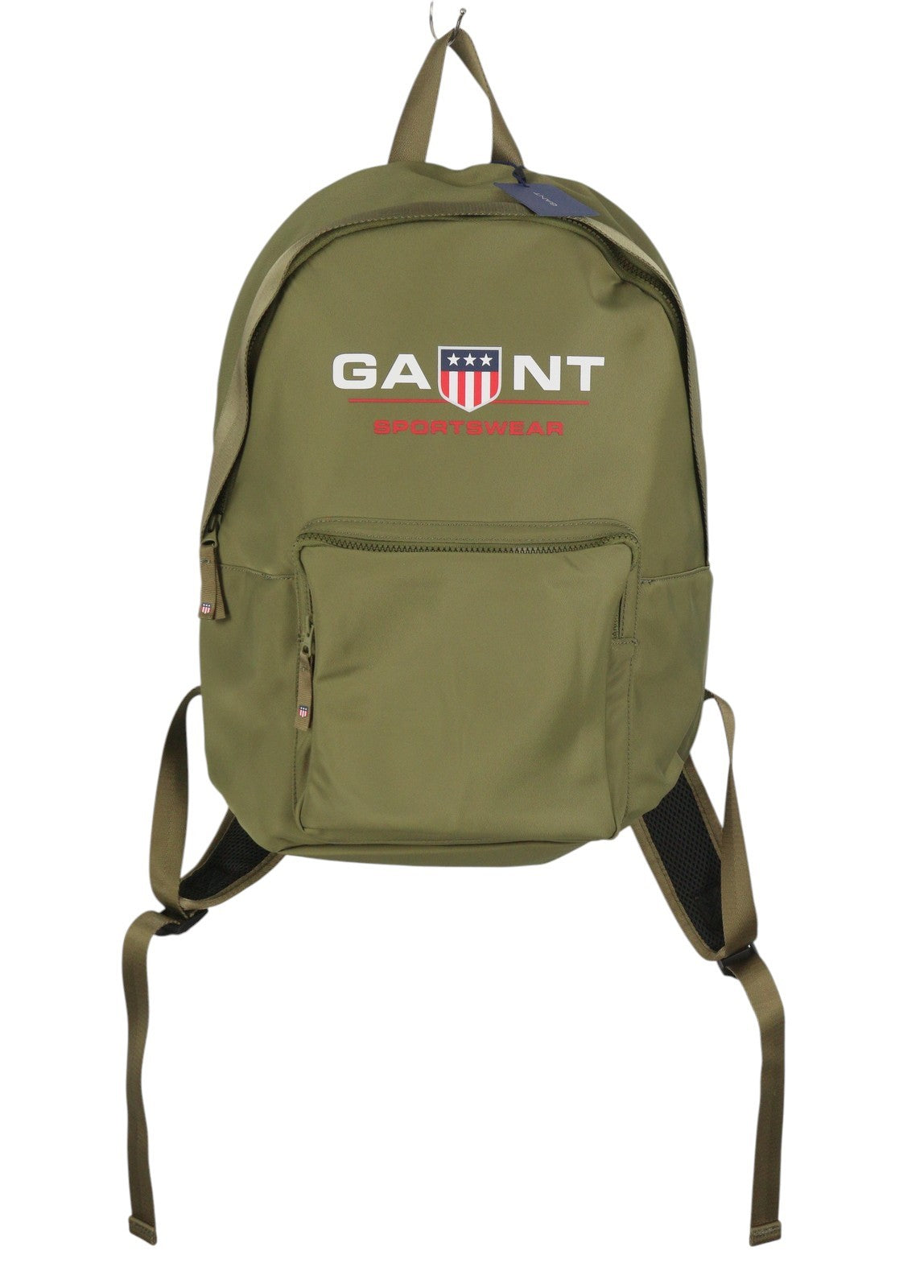 GANT Men Backpack OS Military Green Patch Pocket Logo Backpack