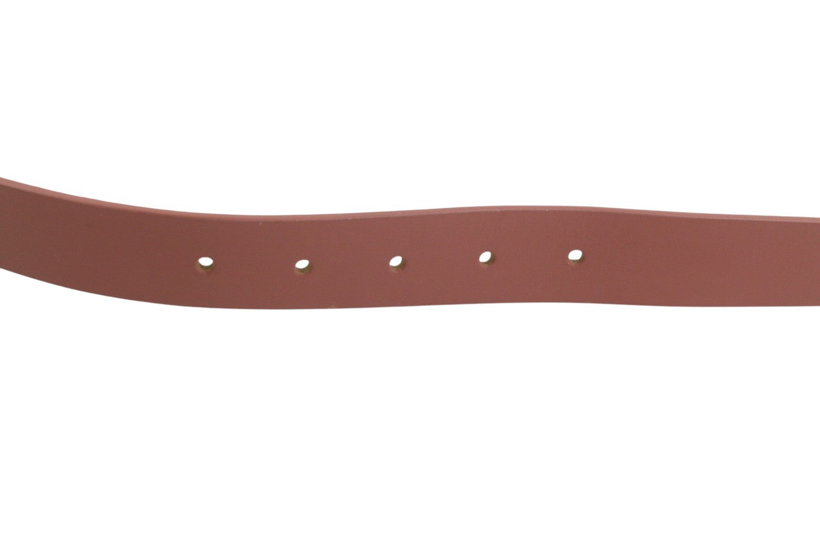 SCOTCH & SODA Men Belt 118 CM Dark Ash Pink Gold Tone Buckle Unisex