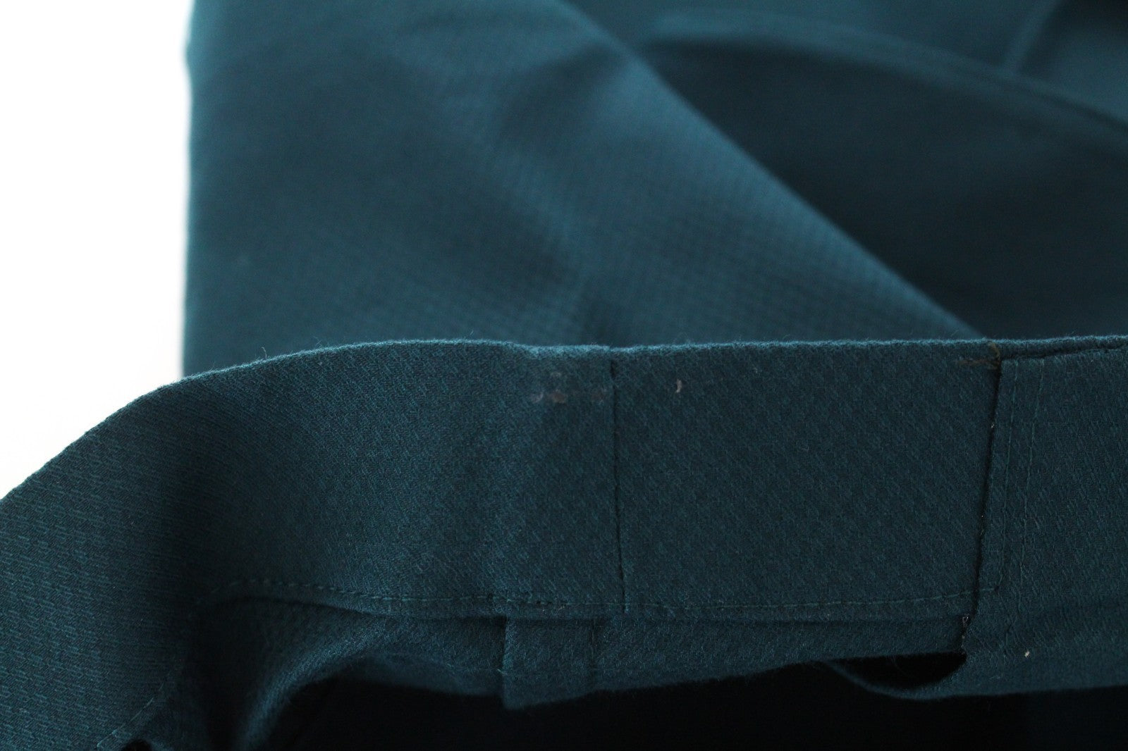 HARMONT & BLAINE Men Blazer 48 M Green Cotton Stretch Unlined Single-Breasted