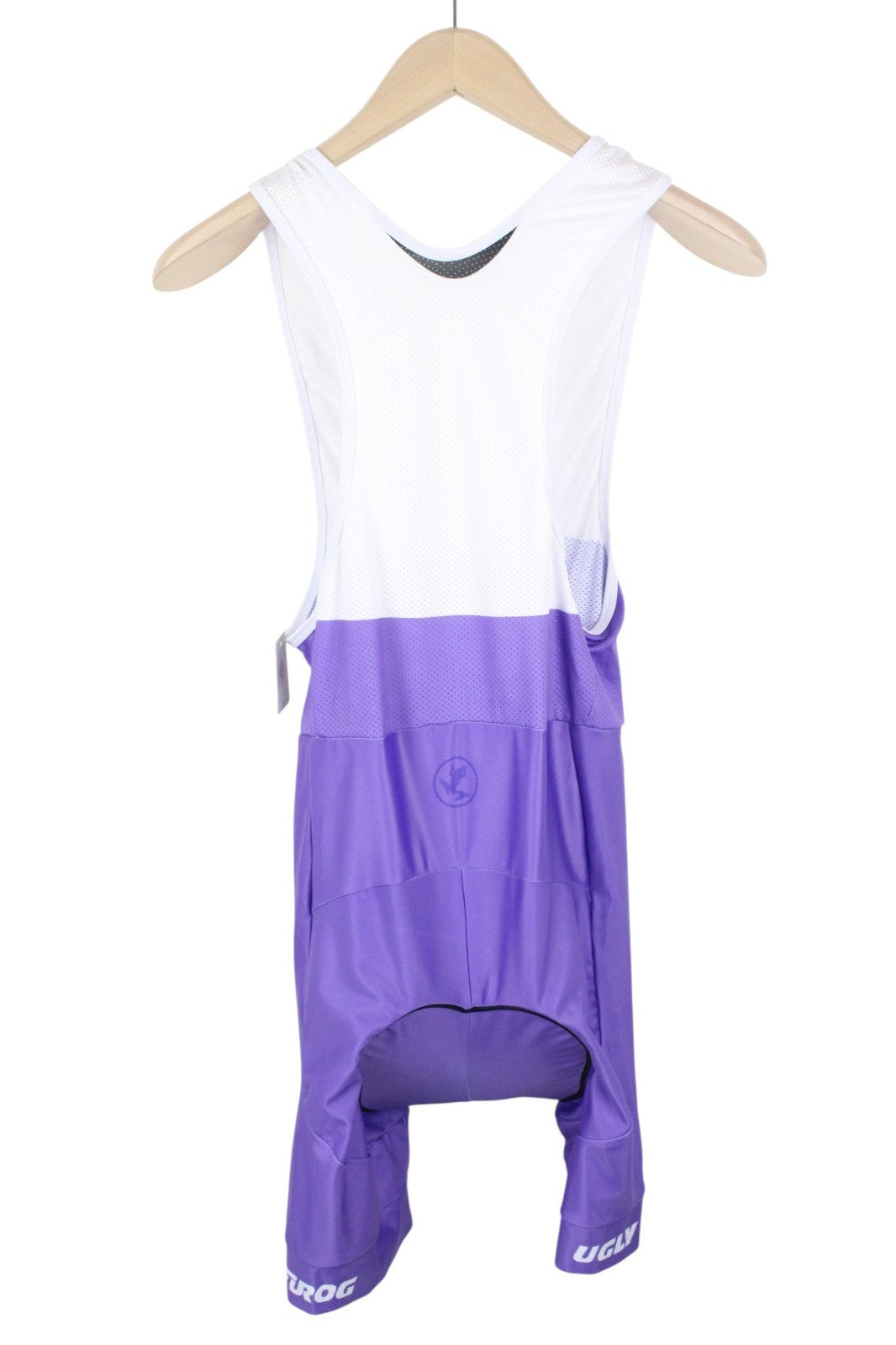 UGLY FROG Women Jumpsuit M Purple White Sleeveless Padded Cycling One Piece