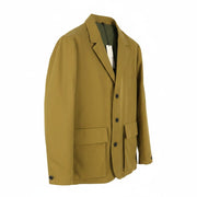 SCOTCH & SODA Men Blazer L Utility Green Patch Pockets Notch Single-Breasted