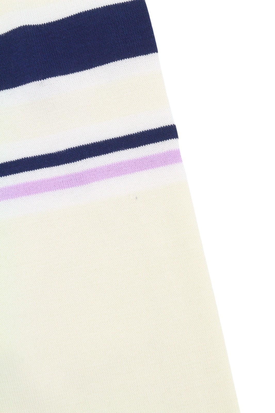 SCOTCH & SODA Men Jumper M White Striped Tight Knit Crew Neck Pull On