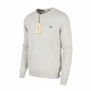 SCOTCH & SODA Men Jumper M Grey Melange Tight Knit Crew Neck Pull On