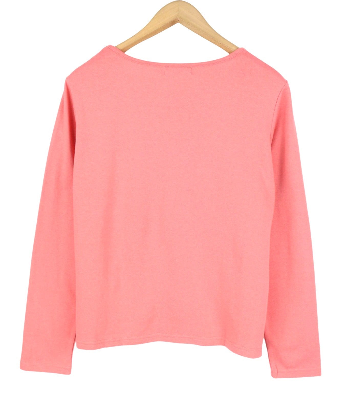 BLACKOUT DNN Marina Women Sweatshirt M Pink Patterned Round Neck Pull On