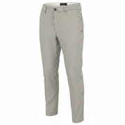MAISON SCOTCH Women Trousers XS W30 Pinstriped Cropped Skinny Fit Zipper