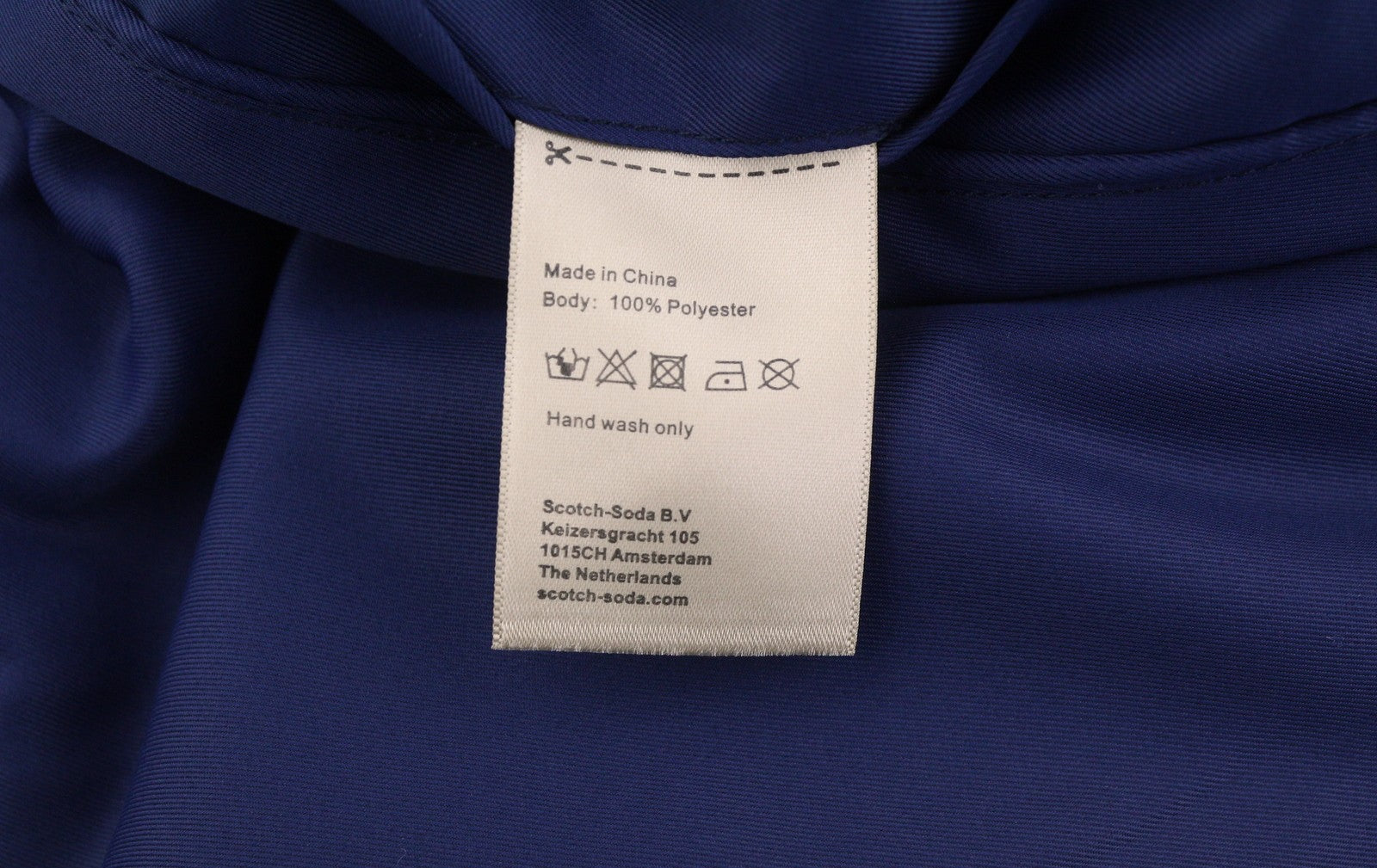 SCOTCH & SODA Men Jacket M Patterned Reversible Full Zip Lightweight Bomber