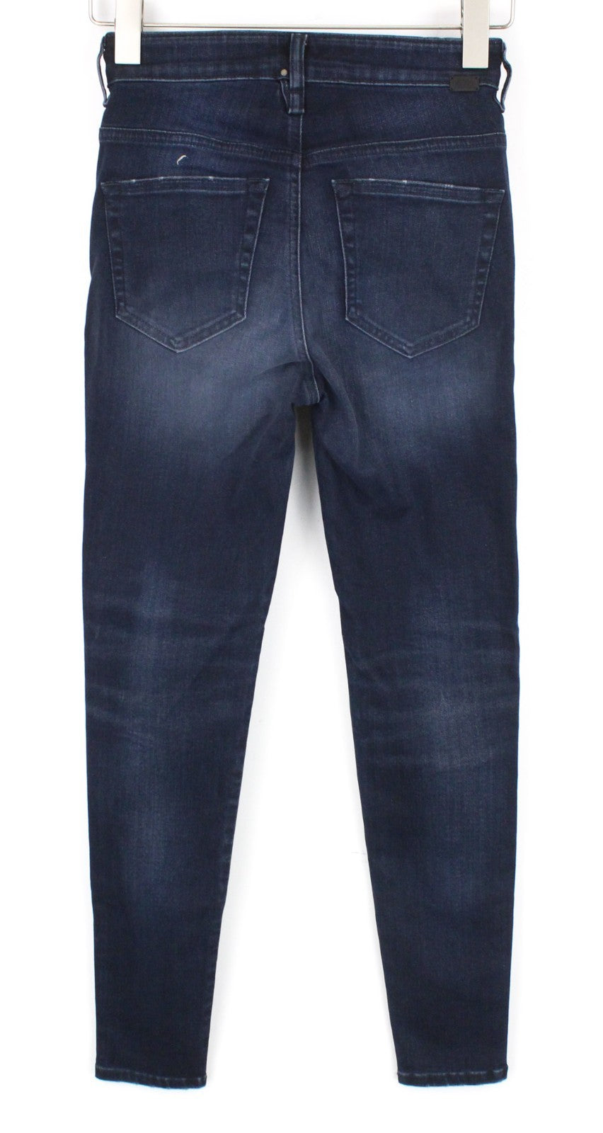 DIESEL Slandy-High 0870C Women Jeans W25/L30 Super-Skinny Blue Cotton Stretch