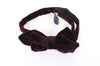 Purple Velvet Bowtie