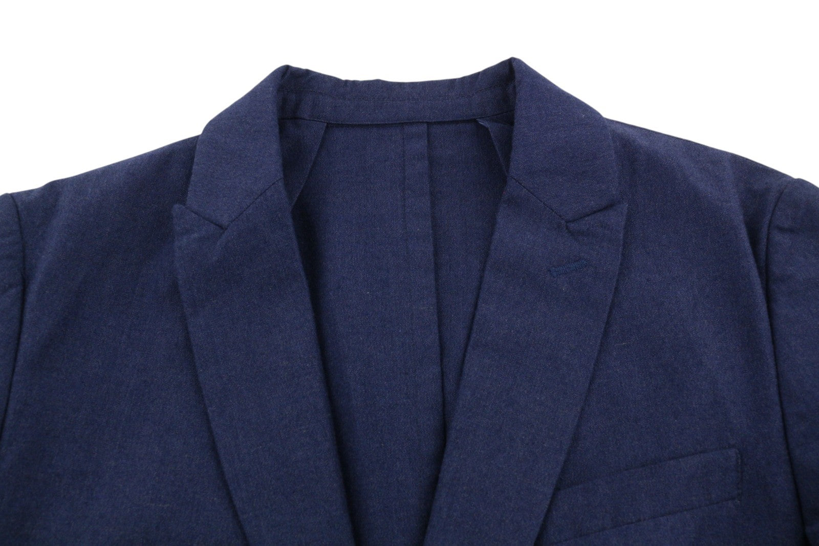 Blue Polyester Blazer