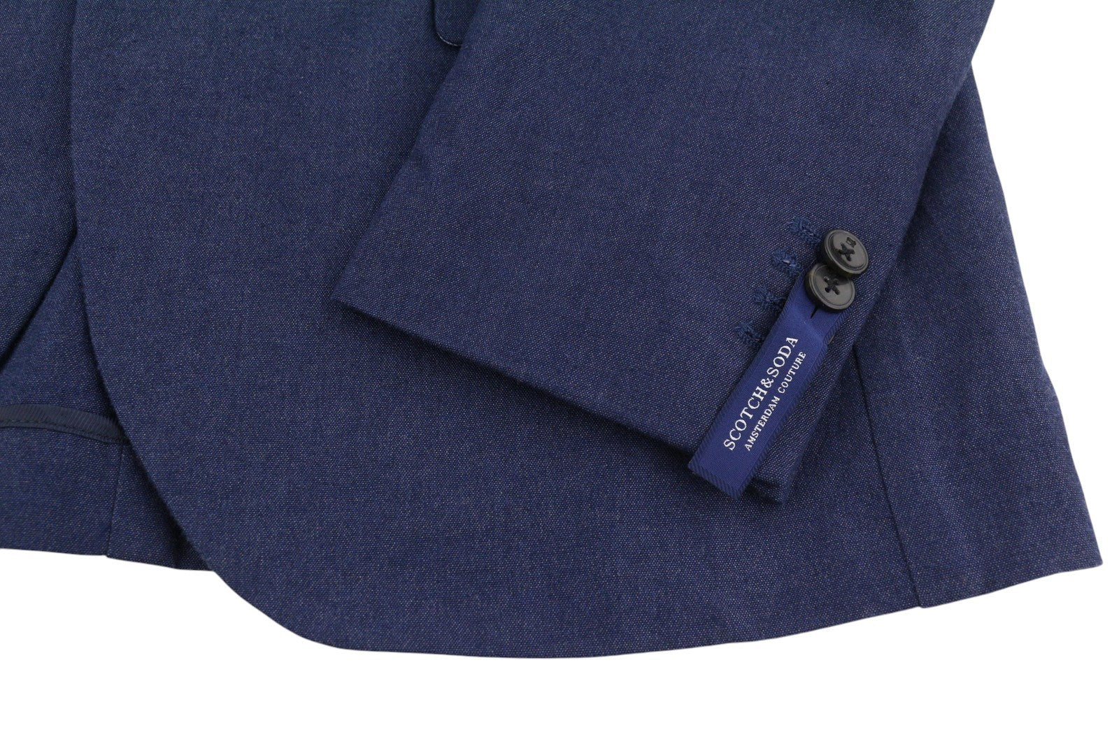 Blue Polyester Blazer