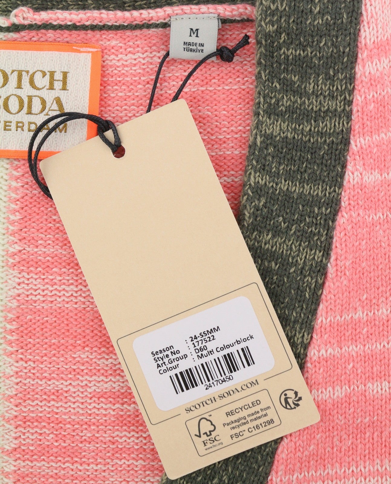 Multicoloured Cotton Jumper